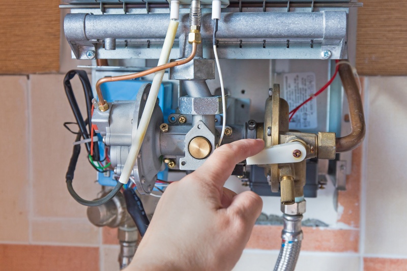Plumbing and heating work in a Camden Town property